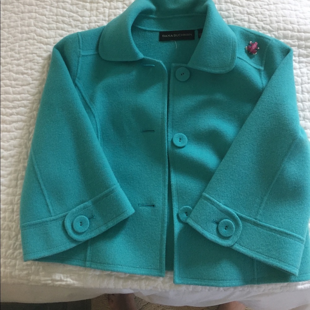 Dana Bachman wool short jacket sz6